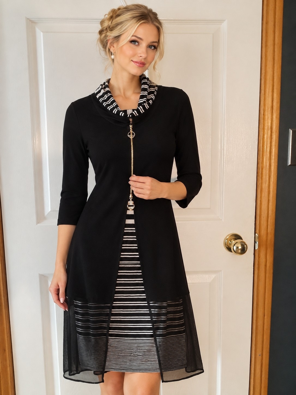 Joseph Ribkoff Dress Women's Size CAN/US 10